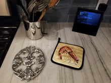 Load image into Gallery viewer, Shrimp Pot Holders - Set of 2 Decorative Kitchen Helpers | Made in the USA 8161PTHD