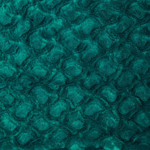 Load image into Gallery viewer, DaDa Bedding Mermaid Scales Emerald Green Blue w/ Sherpa Backside Faux Fur Throw Blanket (BL-171805)