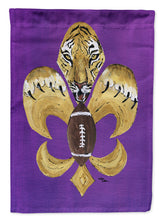 Load image into Gallery viewer, Tiger Football Fleur de lis Garden Flag – Decorative Outdoor Yard Flag