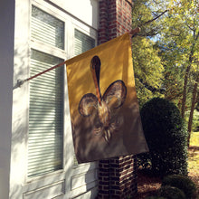 Load image into Gallery viewer, Pelican Fleur de lis Flag Canvas House Size