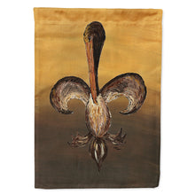 Load image into Gallery viewer, Pelican Fleur de lis Flag Canvas House Size