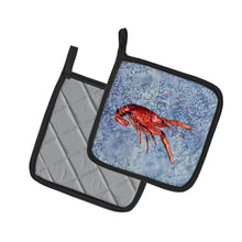 Load image into Gallery viewer, Crawfish Pot Holders - Set of 2 Decorative Kitchen Helpers | Made in the USA 8231PTHD