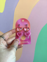 Load image into Gallery viewer, Beating Heart Beaded Earrings