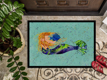 Load image into Gallery viewer, Mermaid  Doormat - 24x36 Decorative Floor Mat – Indoor/Outdoor Rug