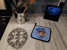 Load image into Gallery viewer, Mermaid  Pot Holders - Set of 2 Decorative Kitchen Helpers | Made in the USA 8337PTHD