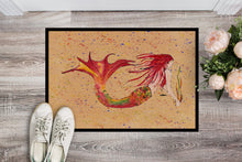 Load image into Gallery viewer, Mermaid  Doormat - 24x36 Decorative Floor Mat – Indoor/Outdoor Rug