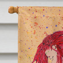 Load image into Gallery viewer, Mermaid Flag Canvas House Size