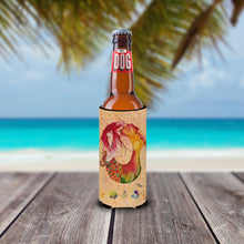Load image into Gallery viewer, Red Headed Ginger Mermaid on Coral Slim Can Hugger – Fun &amp; Functional Drink Coolers 8339MUK