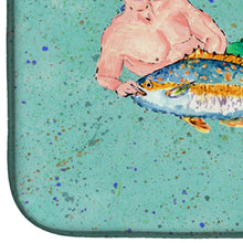 Load image into Gallery viewer, Merman Dish Drying Mat – Absorbent, Artistic Kitchen Essentials 8345DDM