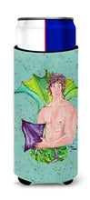 Load image into Gallery viewer, Black Headed Merman Slim Can Hugger – Fun &amp; Functional Drink Coolers 8345MUK