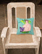 Load image into Gallery viewer, Merman Throw Pillow - 14x14 Decorative Pillow – Art for Your Home &amp; Patio 8345PW1414