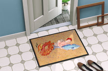 Load image into Gallery viewer, Merman  Doormat - 24x36 Decorative Floor Mat – Indoor/Outdoor Rug