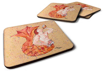 Load image into Gallery viewer, Merman Coasters - Set of 4 Lightweight Foam, Absorbent Drink Coasters