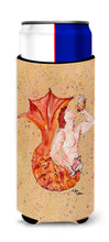 Load image into Gallery viewer, Red Headed Ginger Merman Slim Can Hugger – Fun &amp; Functional Drink Coolers 8346MUK