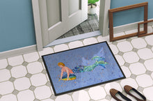 Load image into Gallery viewer, Merman  Doormat - 24x36 Decorative Floor Mat – Indoor/Outdoor Rug