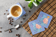 Load image into Gallery viewer, Merman Coasters - Set of 4 Lightweight Foam, Absorbent Drink Coasters
