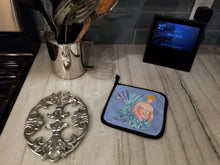 Load image into Gallery viewer, Merman Pot Holders - Set of 2 Decorative Kitchen Helpers | Made in the USA 8347PTHD