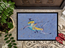Load image into Gallery viewer, Blue Marlin Doormat - 24x36 Decorative Floor Mat – Indoor/Outdoor Rug