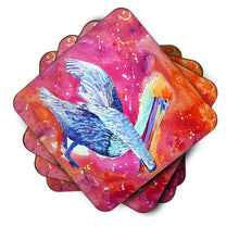 Load image into Gallery viewer, Bird - Pelican Coasters - Set of 4 Lightweight Foam, Absorbent Drink Coasters