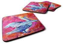 Load image into Gallery viewer, Bird - Pelican Coasters - Set of 4 Lightweight Foam, Absorbent Drink Coasters