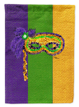 Load image into Gallery viewer, Mardi Gras Mask Garden Flag – Decorative Outdoor Yard Flag