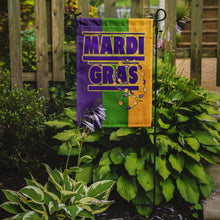 Load image into Gallery viewer, Mardi Gras Garden Flag – Decorative Outdoor Yard Flag