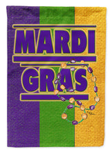 Load image into Gallery viewer, Mardi Gras Garden Flag – Decorative Outdoor Yard Flag