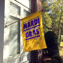 Load image into Gallery viewer, Mardi Gras Flag Canvas House Size