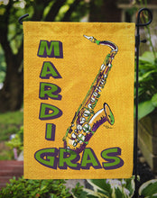 Load image into Gallery viewer, Mardi Gras Garden Flag – Decorative Outdoor Yard Flag