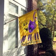 Load image into Gallery viewer, Mardi Gras Flag Canvas House Size