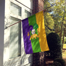 Load image into Gallery viewer, Mardi Gras Flag Canvas House Size