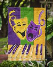 Load image into Gallery viewer, Mardi Gras Garden Flag – Decorative Outdoor Yard Flag