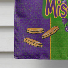 Load image into Gallery viewer, Mardi Gras Throw me Something Mister Flag Canvas House Size