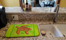 Load image into Gallery viewer, Turtle Dish Drying Mat – Absorbent, Artistic Kitchen Essentials 8376DDM