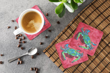 Load image into Gallery viewer, Crab Coasters - Set of 4 Lightweight Foam, Absorbent Drink Coasters