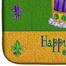 Load image into Gallery viewer, Mardi Gras Dish Drying Mat – Absorbent, Artistic Kitchen Essentials 8385DDM