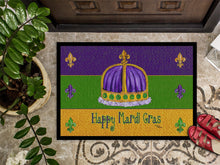 Load image into Gallery viewer, Mardi Gras Doormat Doormat - Large 24x36 – Indoor/Outdoor Floor Mat