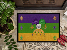 Load image into Gallery viewer, Mardi Gras Doormat - 24x36 Decorative Floor Mat – Indoor/Outdoor Rug