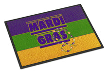 Load image into Gallery viewer, Mardi Gras Doormat - 24x36 Decorative Floor Mat – Indoor/Outdoor Rug