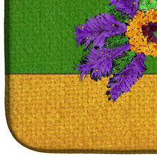 Load image into Gallery viewer, Mardi Gras Dish Drying Mat – Absorbent, Artistic Kitchen Essentials 8389DDM