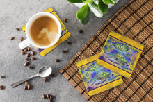 Load image into Gallery viewer, Turtle Coasters - Set of 4 Lightweight Foam, Absorbent Drink Coasters