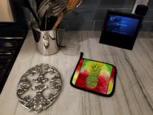 Load image into Gallery viewer, Pineapple Pot Holders - Set of 2 Decorative Kitchen Helpers | Made in the USA 8395PTHD