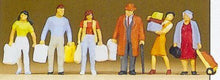 Load image into Gallery viewer, Preiser 10121 HO Scale Pedestrians -- People Shopping pkg(6)