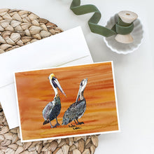Load image into Gallery viewer, Brown Pelican Hot and Spicy Greeting Cards -  Blank Note Cards – 8-Pack of Artist-Designed Cards with Envelopes