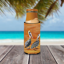 Load image into Gallery viewer, Brown Pelican Hot and Spicy Slim Can Hugger – Fun &amp; Functional Drink Coolers 8407MUK