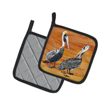 Load image into Gallery viewer, Pelican Pot Holders - Set of 2 Decorative Kitchen Helpers | Made in the USA 8407PTHD