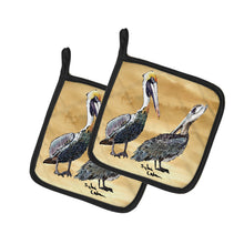 Load image into Gallery viewer, Pelican Pot Holders - Set of 2 Decorative Kitchen Helpers | Made in the USA 8408PTHD