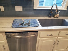 Load image into Gallery viewer, Pelican Dish Drying Mat – Absorbent, Artistic Kitchen Essentials 8409DDM