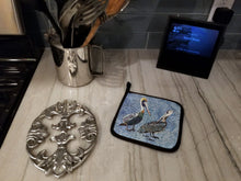 Load image into Gallery viewer, Pelican Pot Holders - Set of 2 Decorative Kitchen Helpers | Made in the USA 8409PTHD