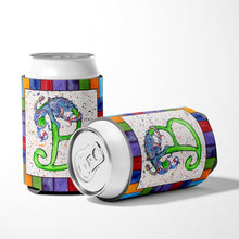Load image into Gallery viewer, Letter B with Octupus Can or Bottle Beverage Insulator Hugger